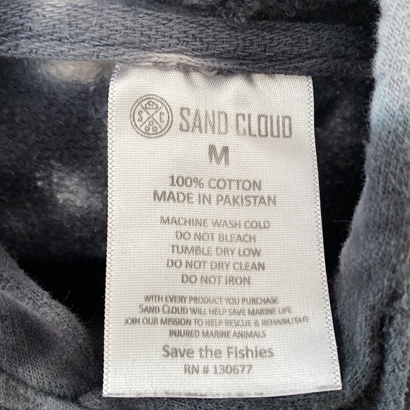 Sand cloud cropped hoodie - Picture 4 of 4